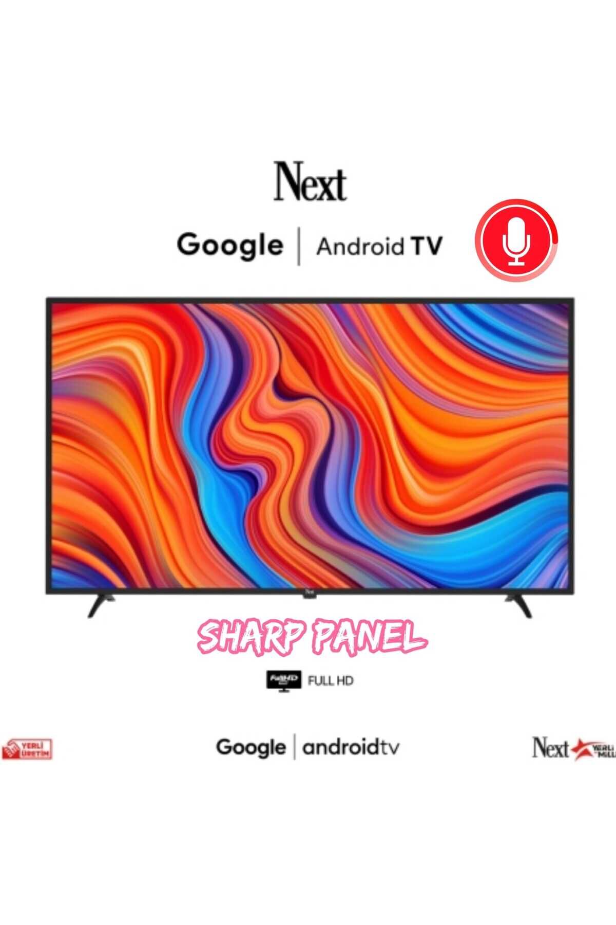 YE-42020GG4 42'' 106 Ekran Full HD Google Android TV Ses Komut Kumandalı