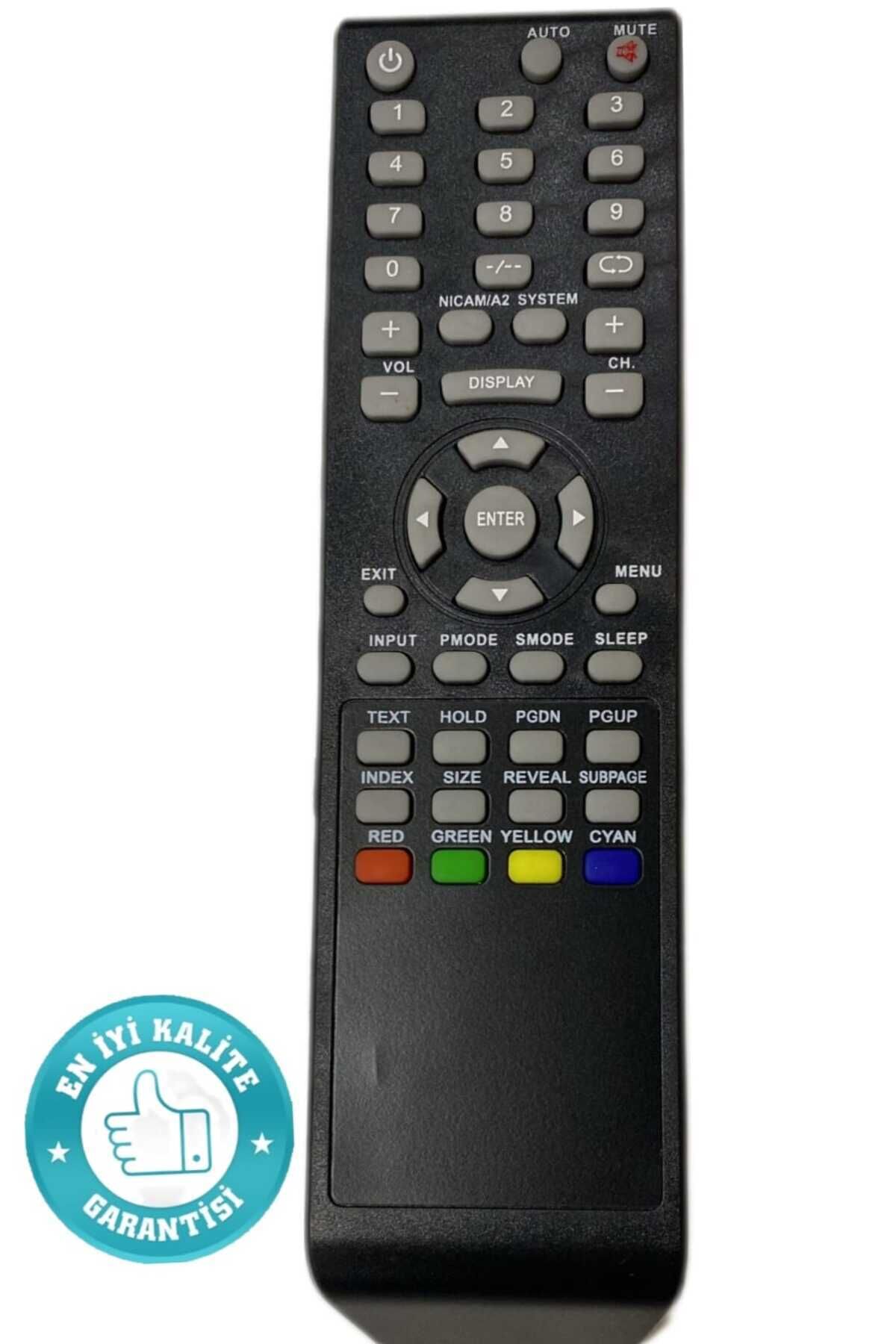 Sunny Axen Seikon LCD-2 LCD-4 AL-324 AL-323 Uyumlu LCD TV kumanda m6177 k7c25