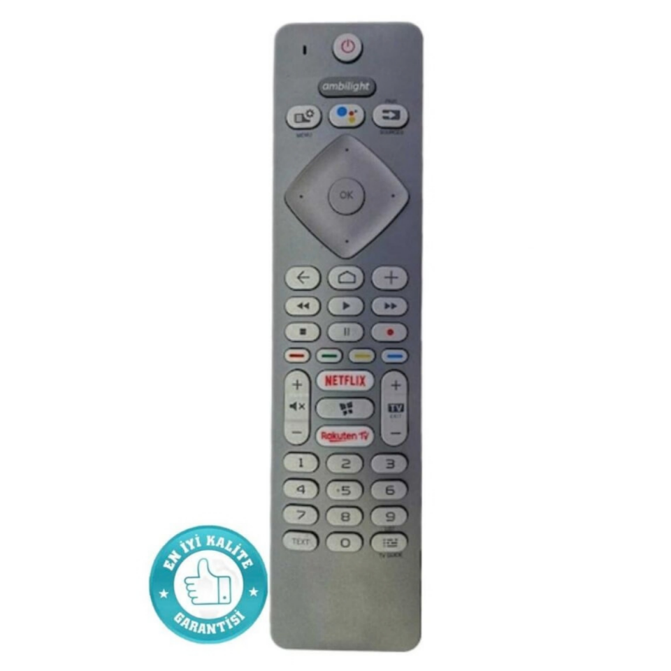Philips Ambilight Tuşlu 55pus7304 Kumanda Rc4154401/01 Rc4154401/01r Tv Kumanda ( Ses Komut Yoktur)
