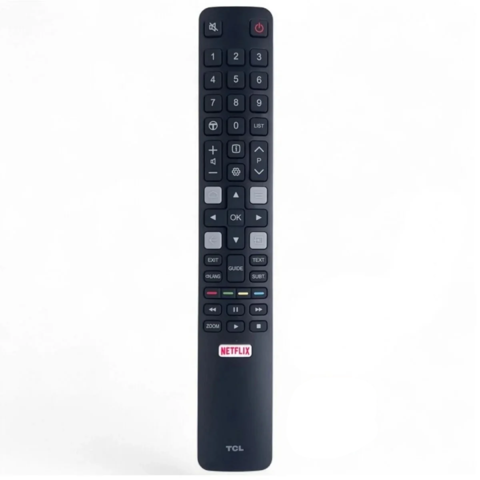 TCL RC802N YUI1 Netflix Tuşlu Smart LED UHD QLED TV Uzaktan Kumandası 65C2US 75C2US Uyumlu